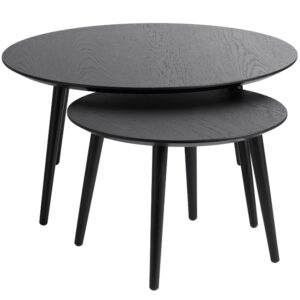 Unique Furniture Set dubových konferenčních stolků Adda 58/88 cm