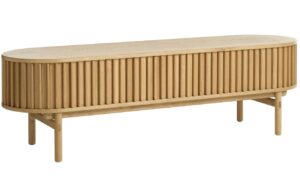Unique Furniture Dubový TV stolek Carno 160 x 45 cm