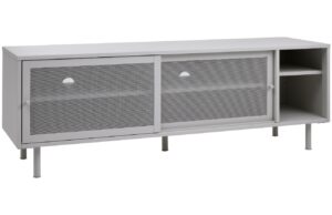 Unique Furniture Kovový TV stolek Veep 160 x 45 cm