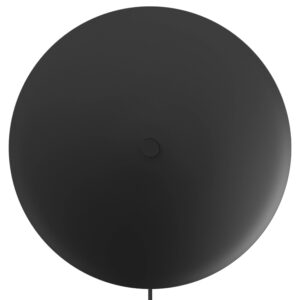 Bolia Černé kovové nástěnné LED světlo Reflection 40 cm