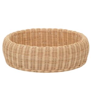 Ratanová dekorativní miska Kave Home Zilna ⌀ 38 cm