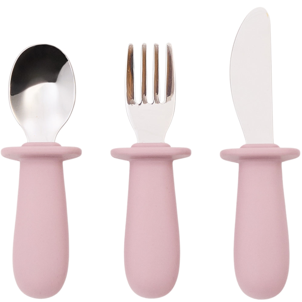 Kave Home Růžový příborový set Lili
