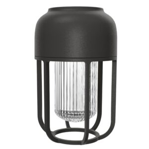 Houe Černá kovová solární LED lampa Light No. 1