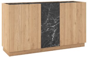 Marckeric Komoda Dione 140 x 40 cm s dubovým dekorem