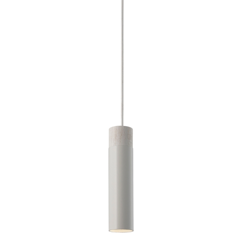 Nordlux Bílé kovové závěsné světlo Tilo 6 cm