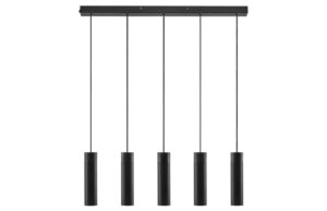 Nordlux Černé kovové závěsné světlo Tilo 80 cm