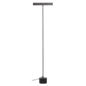 Kave Home Černá kovová stojací lampa Lynor 121 cm
