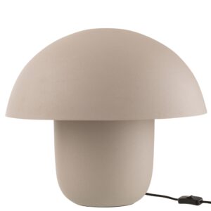 J-line Béžová kovová stolní lampa Cordelius 44 cm
