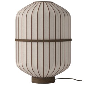 Bolia Tmavá dubová stojací lampa Lucén 59 cm