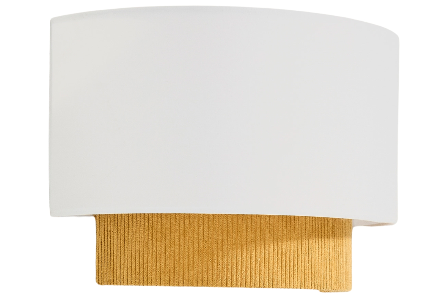 Kave Home Žluté nástěnné světlo Bianella 30 cm