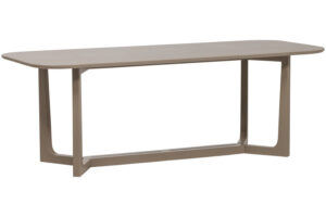 WOOOD Šedobéžový dřevěný jídelní stůl Ferion 240 x 90 cm