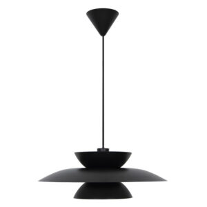 Nordlux Černé kovové závěsné světlo Carmen 45 cm