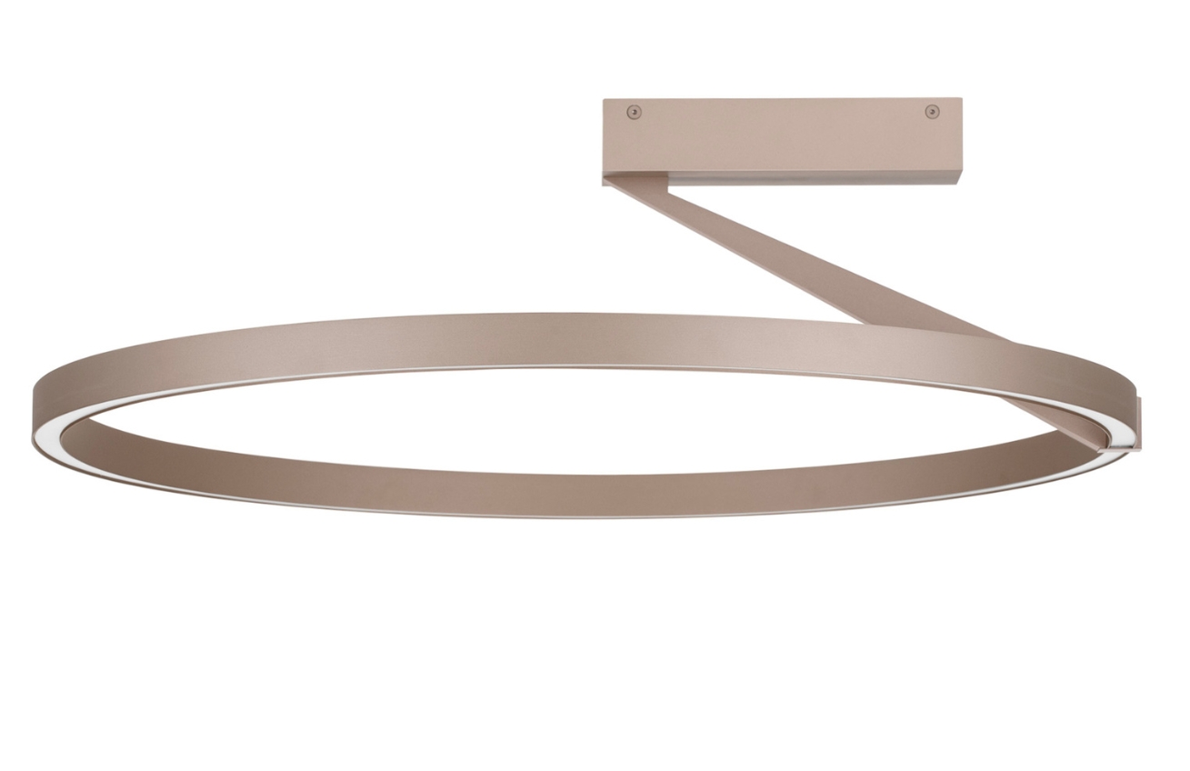 Nova Luce Zlaté kovové stropní LED světlo Tilia 60 cm
