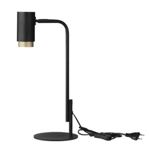 Nova Luce Černá stolní lampa Nessi