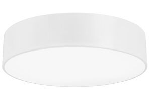 Nova Luce Bílé kovové stropní světlo Finezza 45 cm