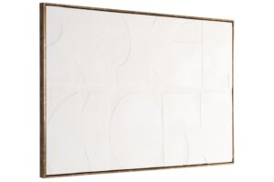 Richmond Bílý abstraktní obraz Decadence 80 x 120 cm