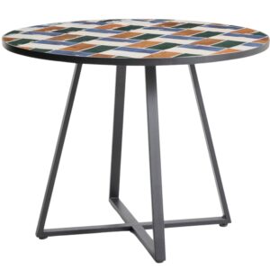 Kave Home Barvený zahradní stůl Tella Ø 120 cm
