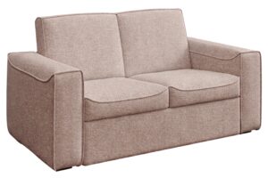 Mesonica Růžová rozkládací pohovka Muno 152 cm