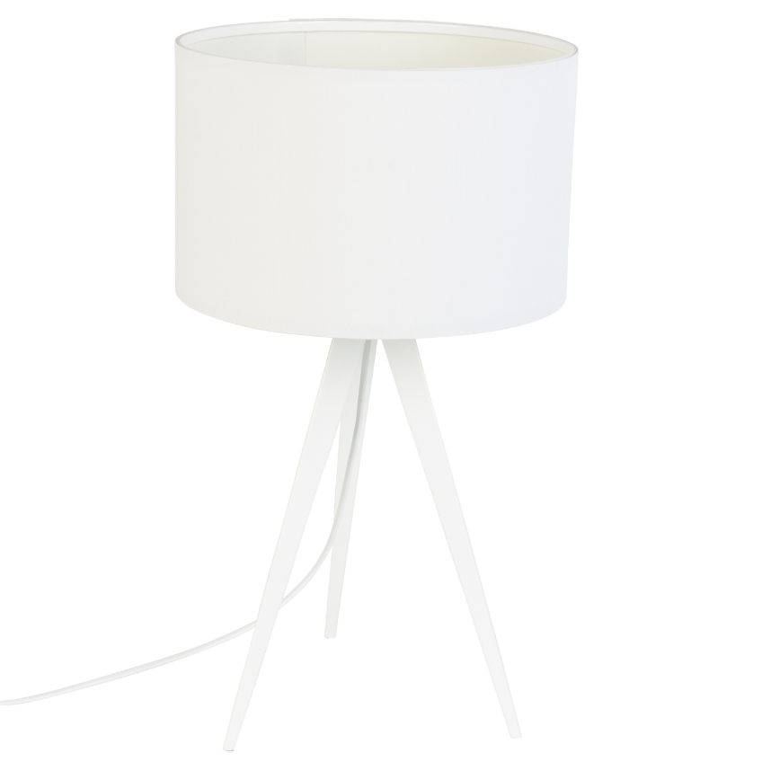 Bílá stolní lampa ZUIVER TRIPOD – vystavený kus