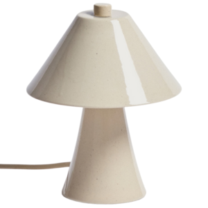 Kave Home Béžová stolní lampa Ceren 21 cm