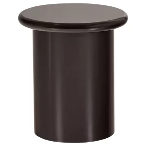 WOOOD Tmavě hnědý odkládací stolek Mavon 40 cm
