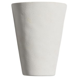 Kave Home Bílé keramické nástěnné světlo Ceren 14 cm
