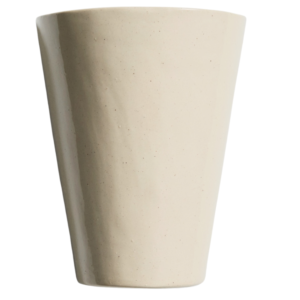 Kave Home Béžové keramické nástěnné světlo Ceren 14 cm