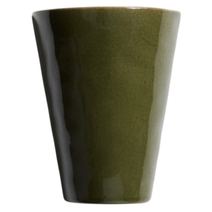 Kave Home Zelené keramické nástěnné světlo Ceren 14 cm