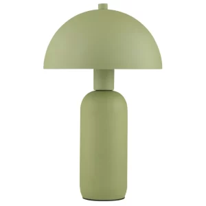 Nova Luce Zelená kovová stolní lampa Vannie