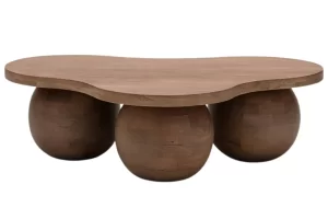 NovaNook Ořechový konferenční stolek Obig 100 x 70 cm