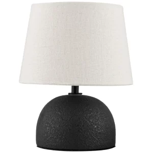 Nova Luce Bílo-černá keramická stolní lampa Noma